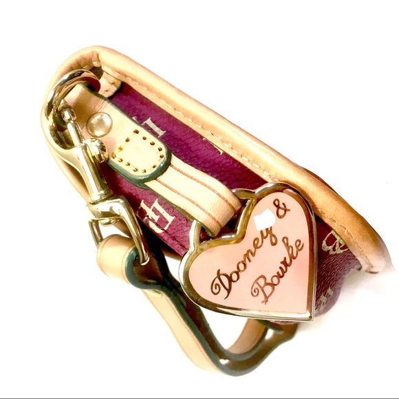 Dooney & Bourke Mini Signature Flap Wristlet - Picture 5 of 6